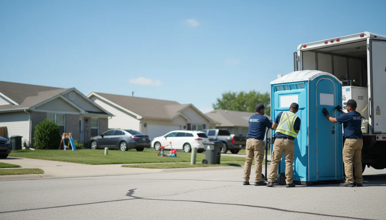 Standard Porta Potty Rentals in Round Top, TX near me